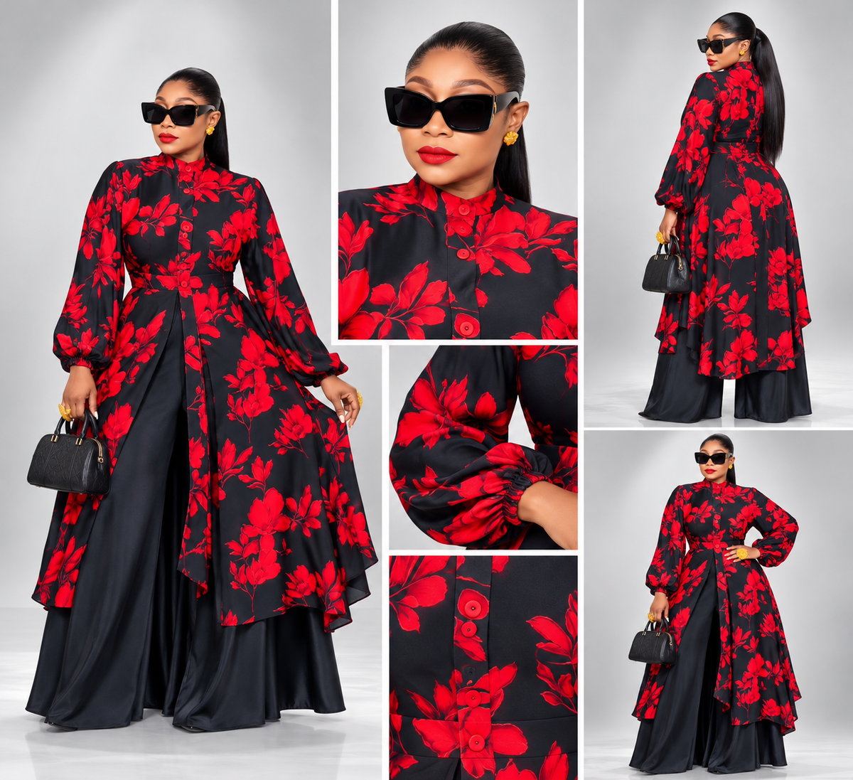 Ensemble Fleuri Lady Power
