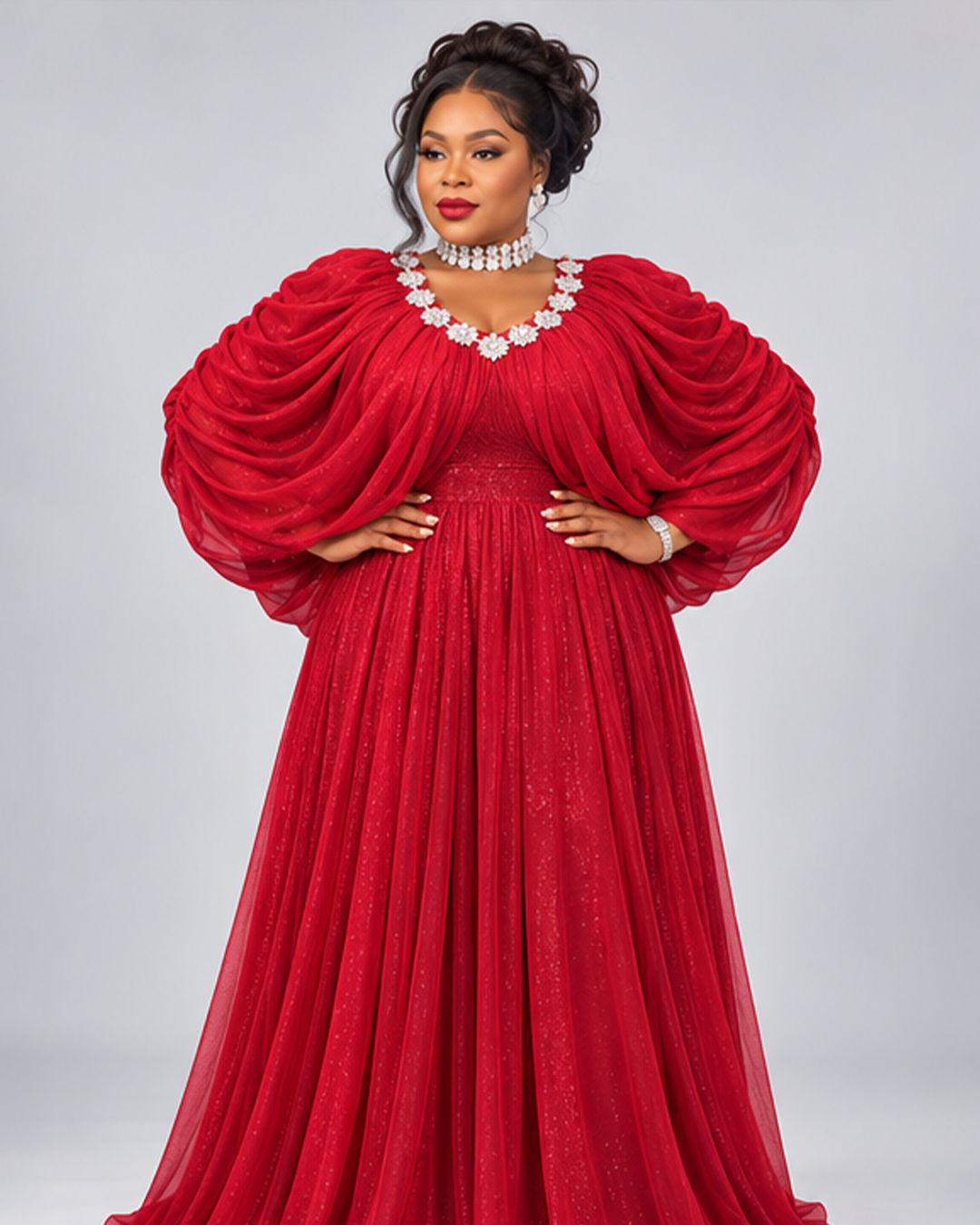 Robe MyQueen Rouge Diamant