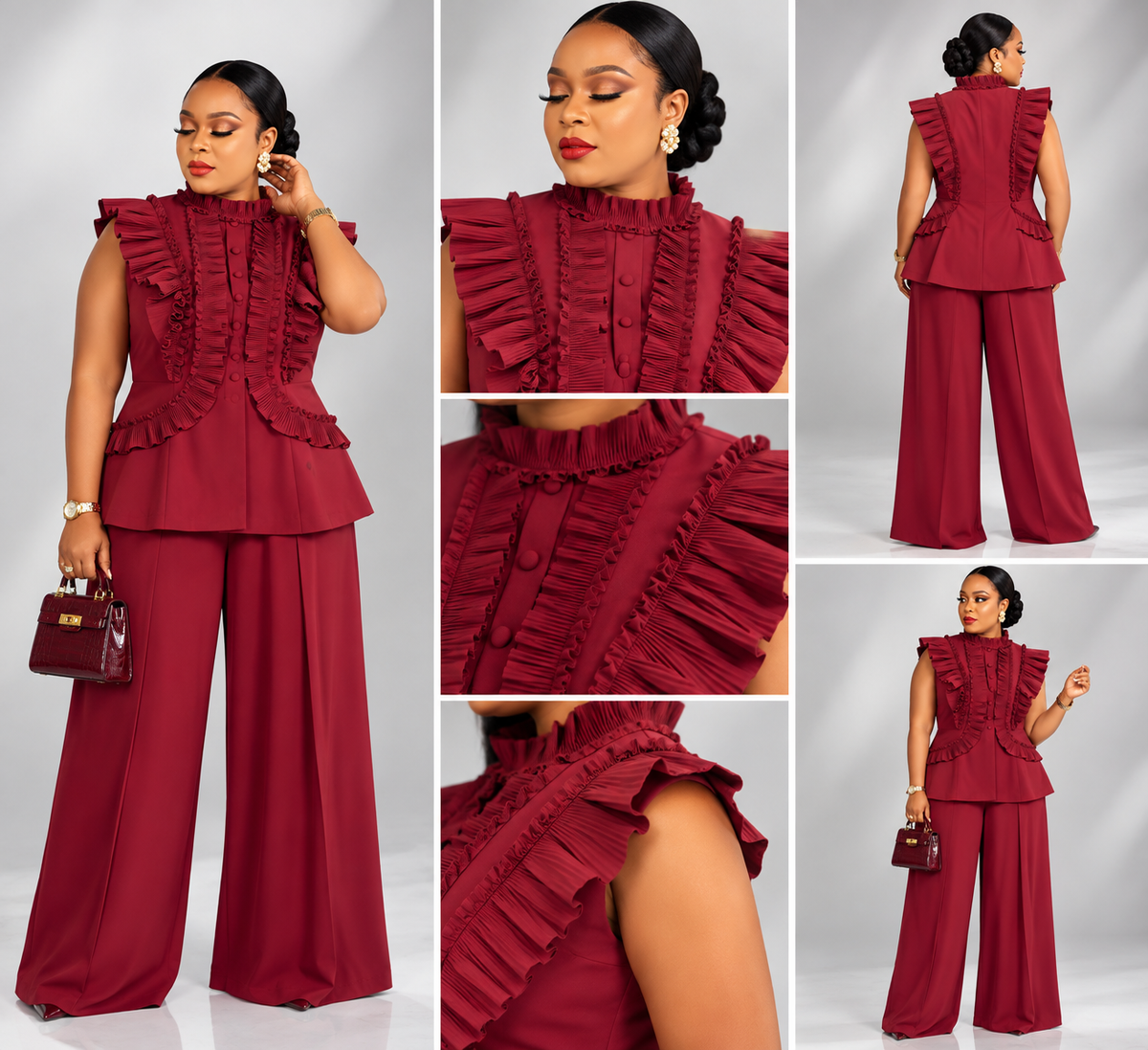 LGD Tailleur Fleuri César La Grande Dame Privée