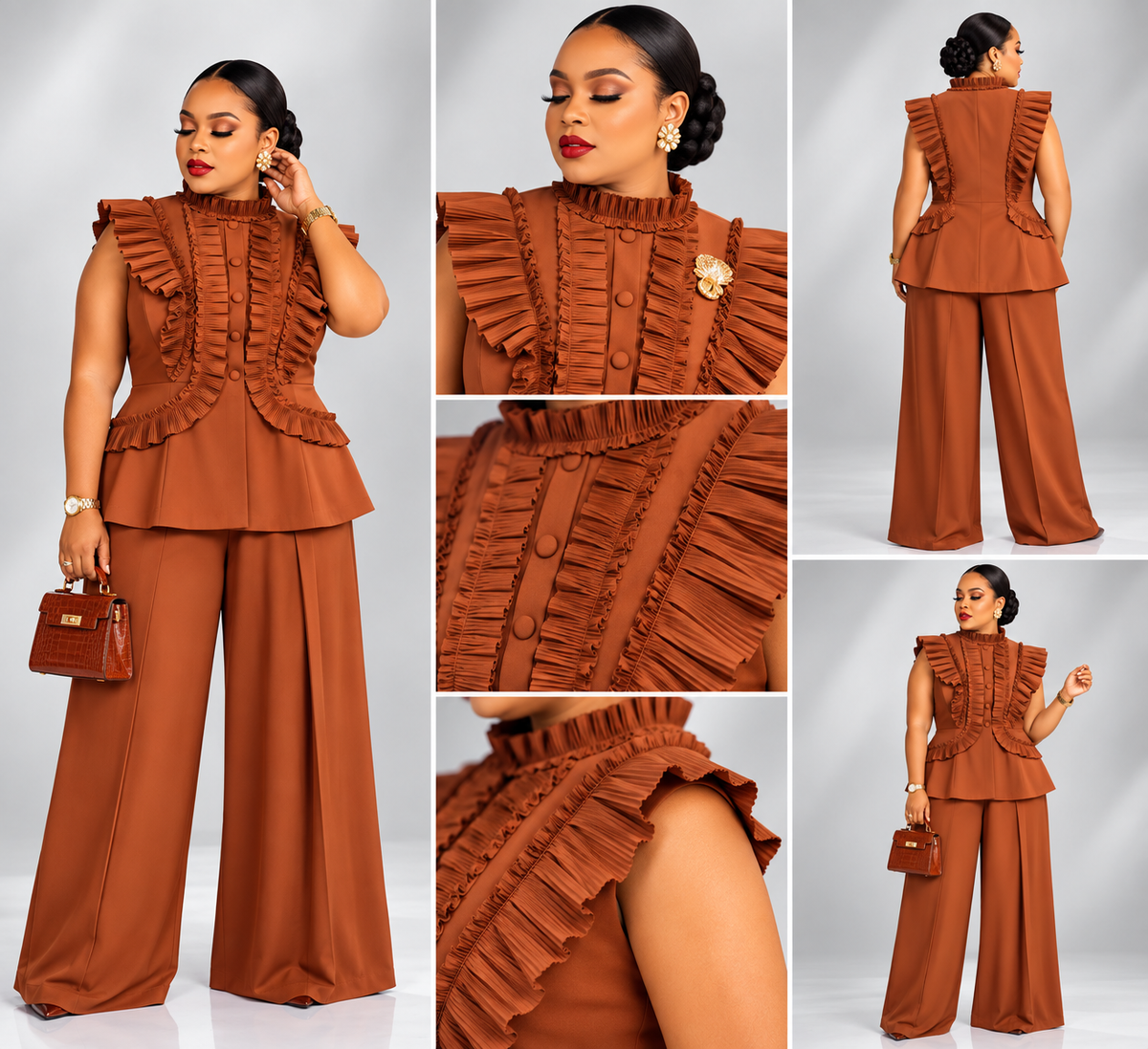 LGD Tailleur Fleuri César La Grande Dame Privée