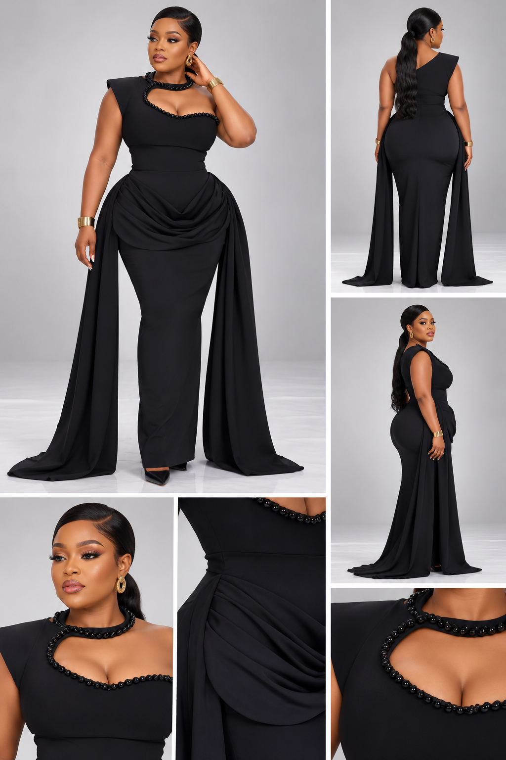 Robe Noir D'exception