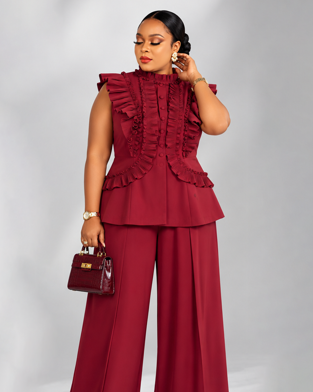 LGD Tailleur Fleuri César La Grande Dame Privée