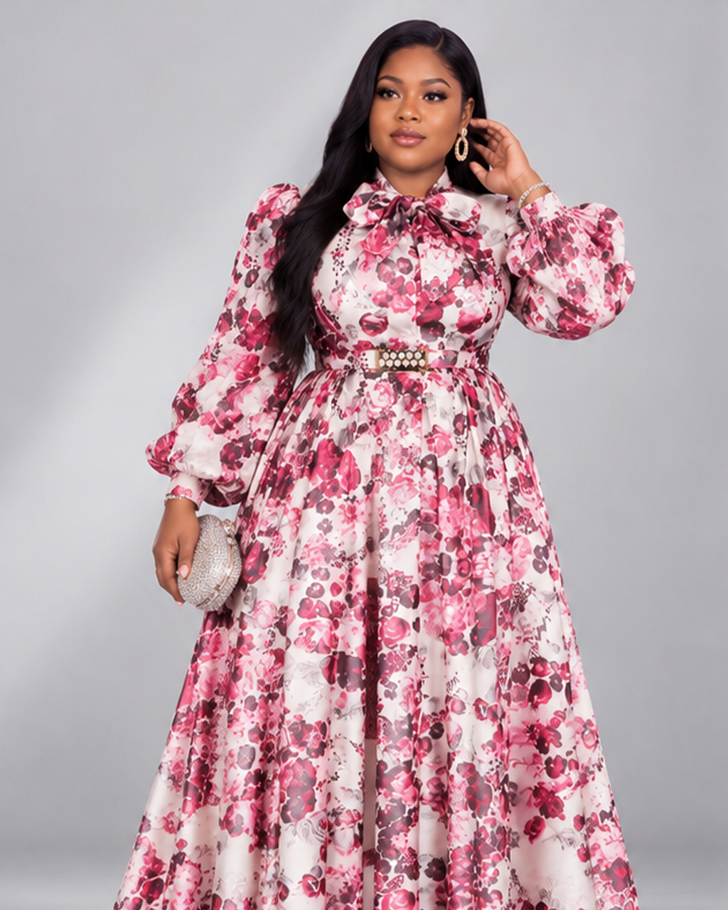 Robe Color Floral