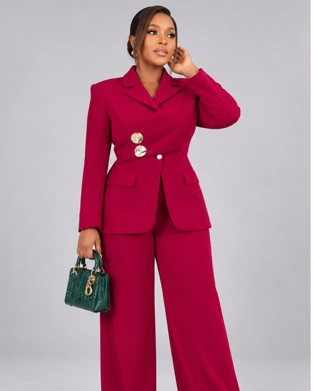 Taille Signature Lady Boss Rouge