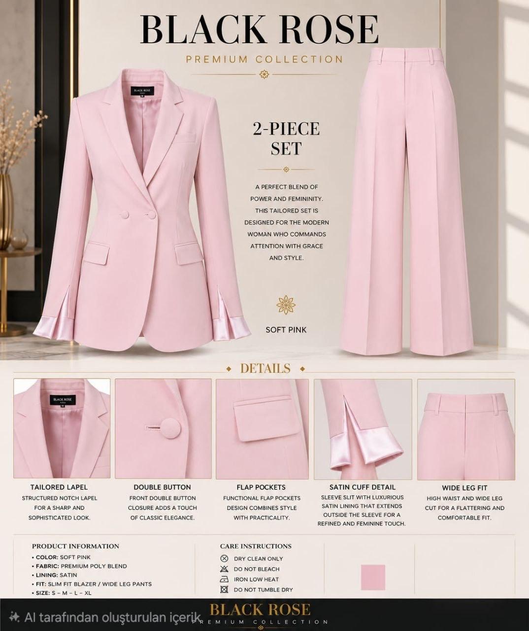 Tailleur Rose Pink Officiel